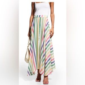 NWT! Cara Cara Aquinnah Rainbow Skirt size S